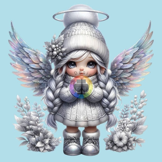Winter angel girl no. 2