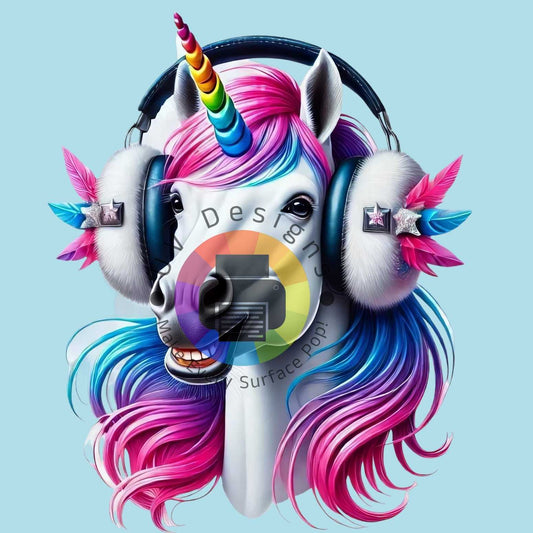 12 cm Regenboog unicorn nr 3