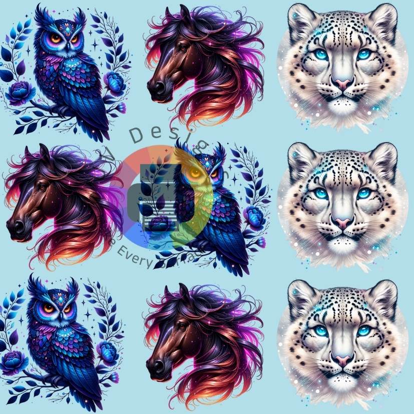 4 cm Mystieke dieren nr 4