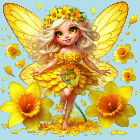 12 cm Yellow Fairy No. 2