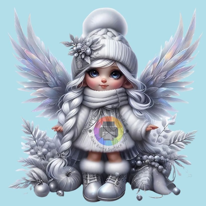 Winter angel girl no. 6