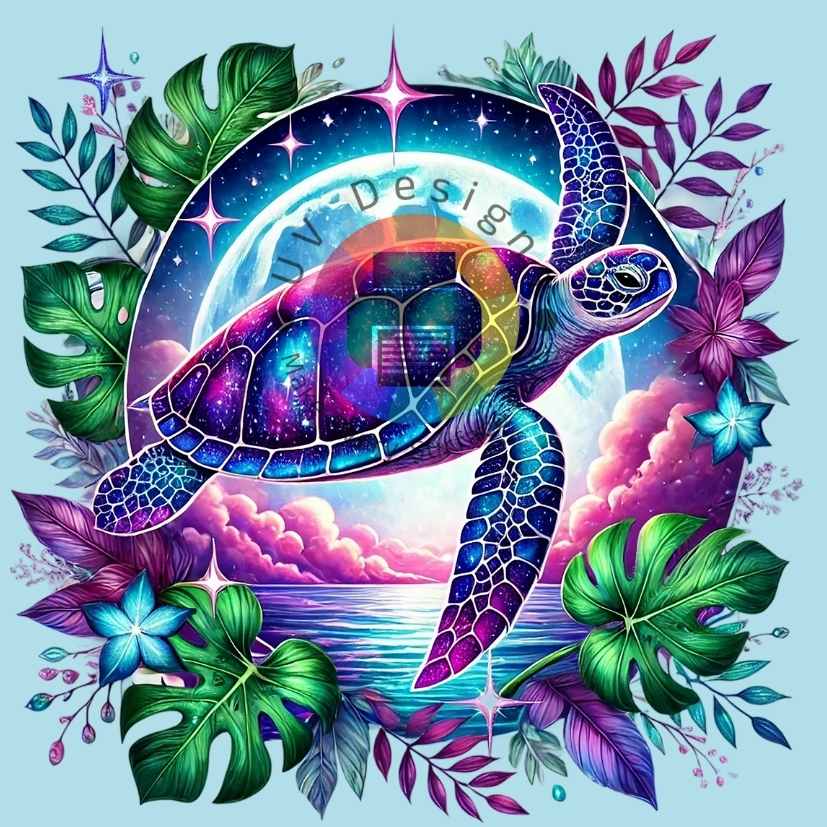 Tortue aux fleurs n°2