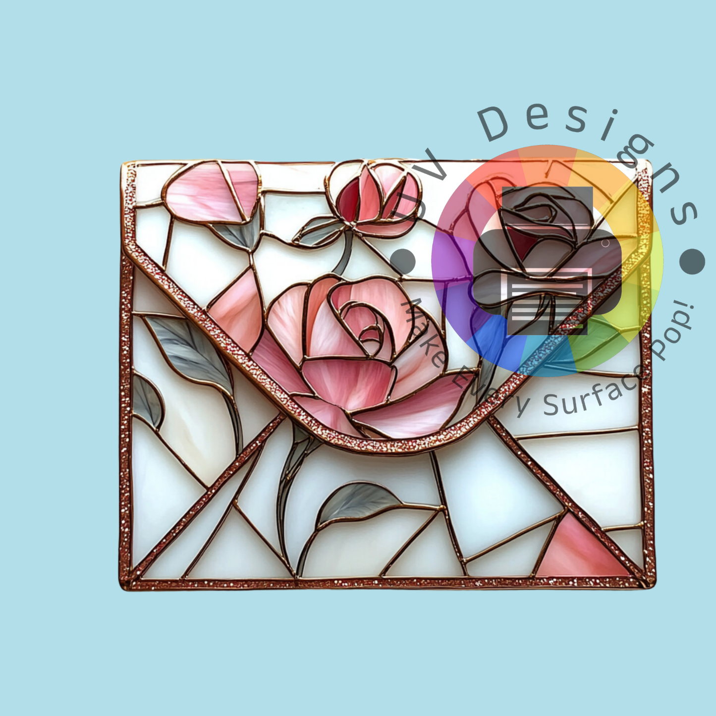 Stained glass envelope nr 2