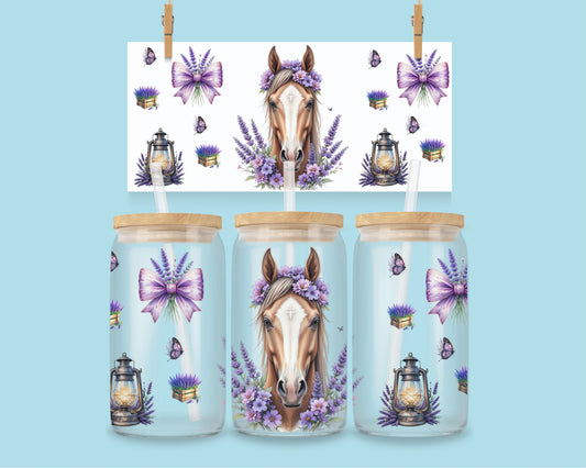 16oz Lavender horse wrap