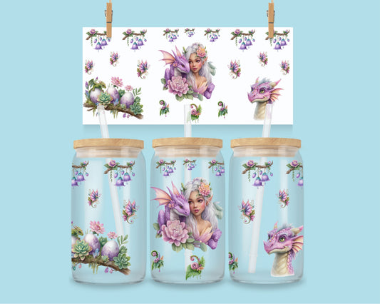 16oz Dragon forest - purple nr 2