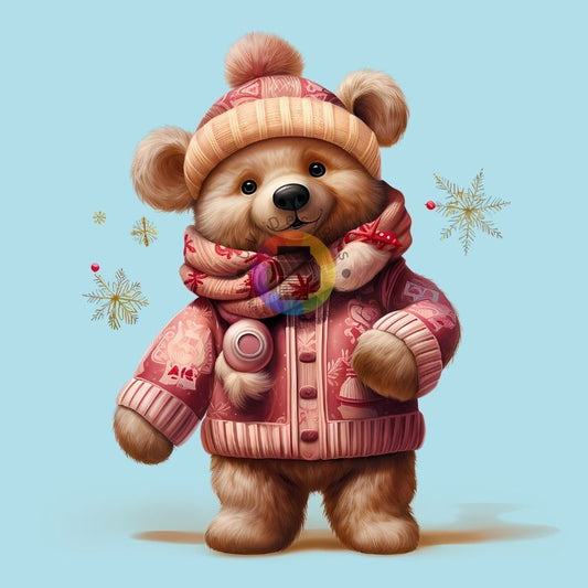 Winter teddy no. 1
