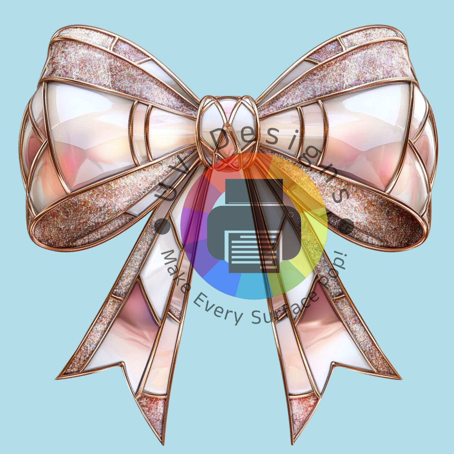 Stained glass bow nr 2
