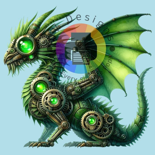 Steampunk draak nr 2
