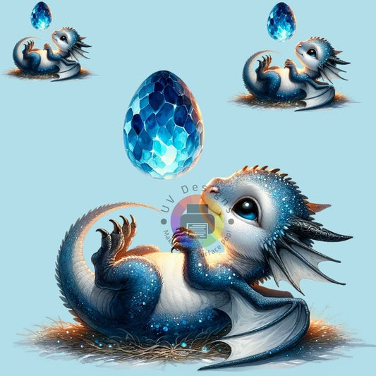 Dragon bleu n°1