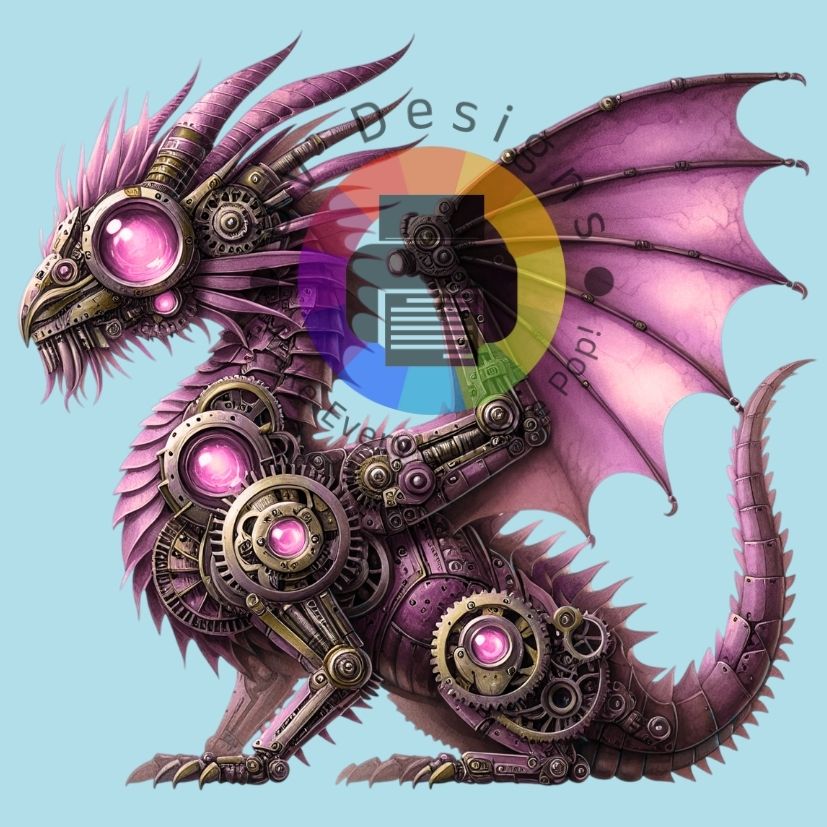 Steampunk draak nr 4