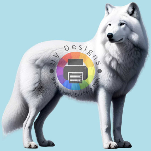 12 cm Witte wolf nr 4