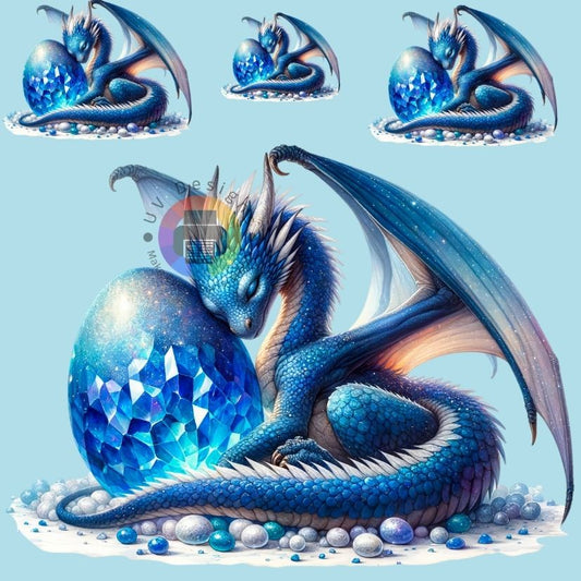 Dragon bleu n°3