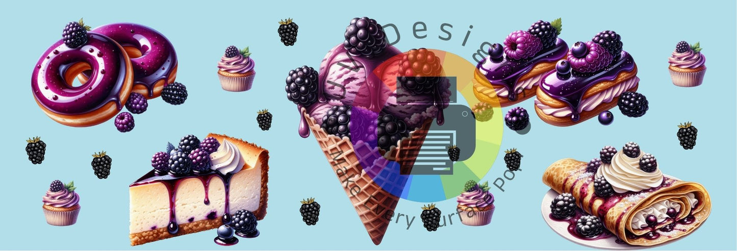 11oz Braambessen dessert