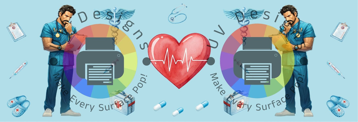 11oz  Chibi verpleegkundige - 6 Verschillende - man en vrouw