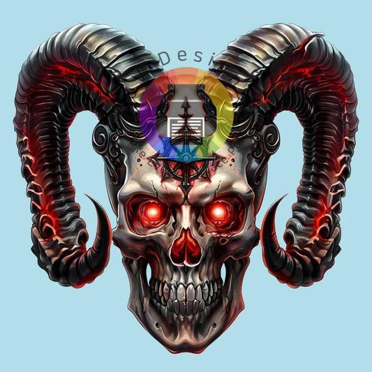 12 cm Ram skull