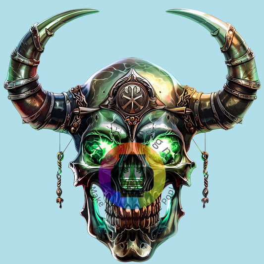 12 cm Stier skull