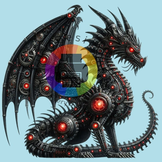 Steampunk draak nr 8