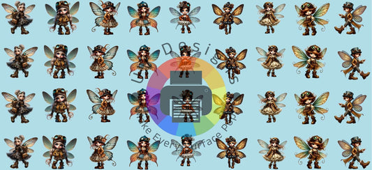 16oz Mini Steampunk Fairies