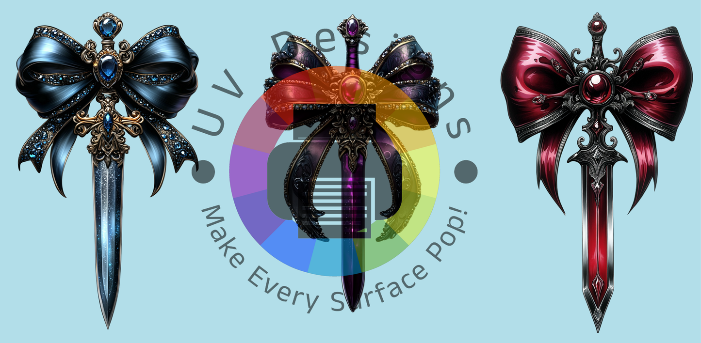 16oz Zwaarden met strik nr 2