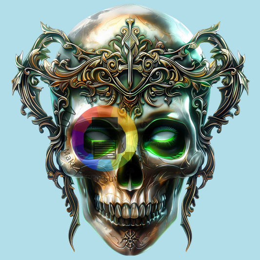 12 cm Maagd skull