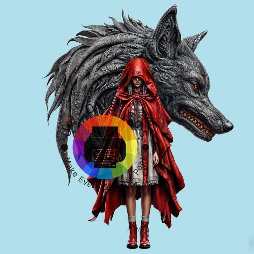 Roodkapje met wolf nr 1