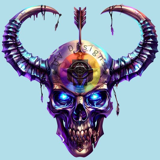 12 cm Boogschutter skull