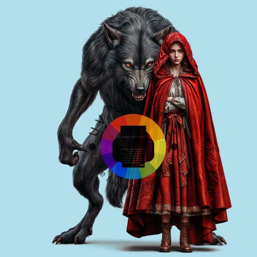 Roodkapje met wolf nr 3