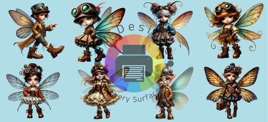 16oz Steampunk fairies