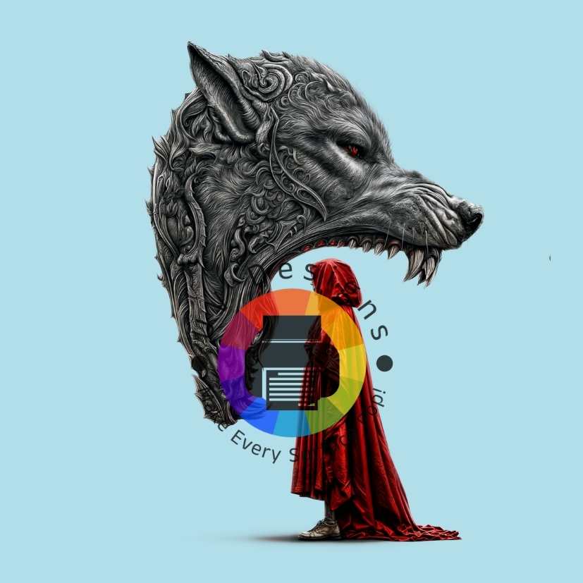 Roodkapje met wolf nr 5