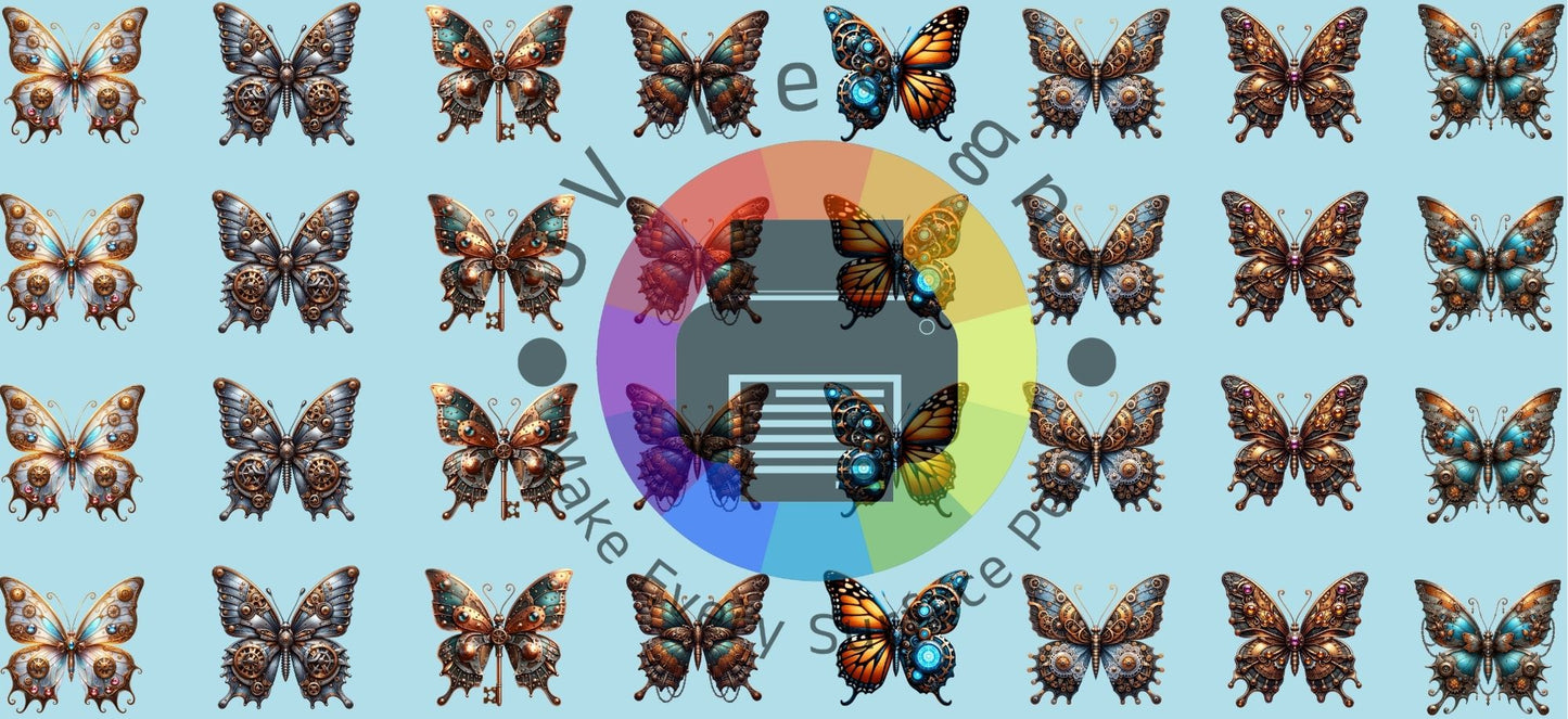 16oz Mini steampunk vlinders