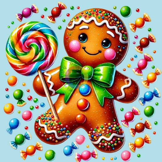 12 cm Candy gingerbread no. 1
