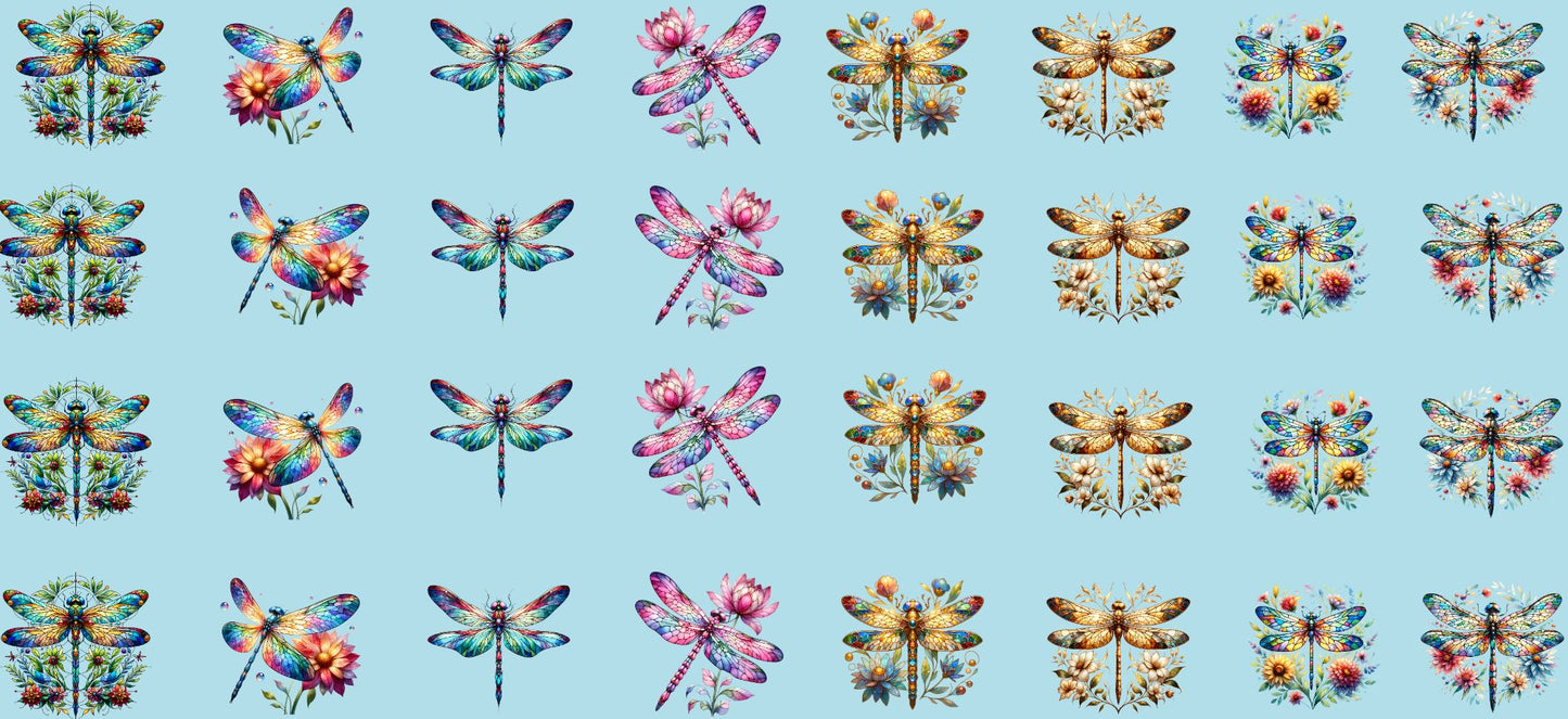 16oz Mini Dragonflies