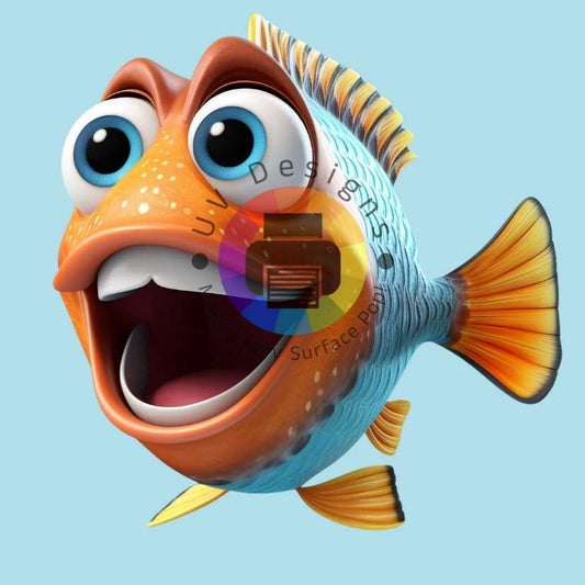 Cartoon fish
