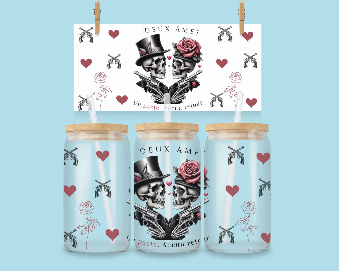16oz His &amp; Hers ( ENG &amp; FR ) 