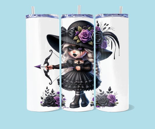 Fille Gnome Gothique #1 20 oz