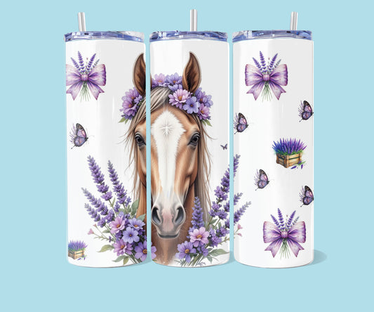 20oz Lavender horse wrap