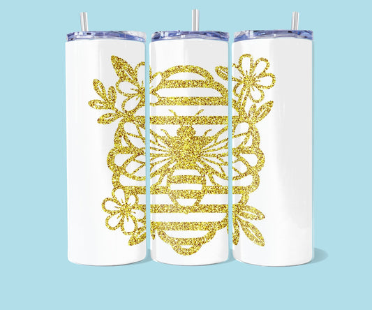 20oz Yellow "gold" beehive