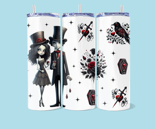 20oz Gothic valentine couple nr 1