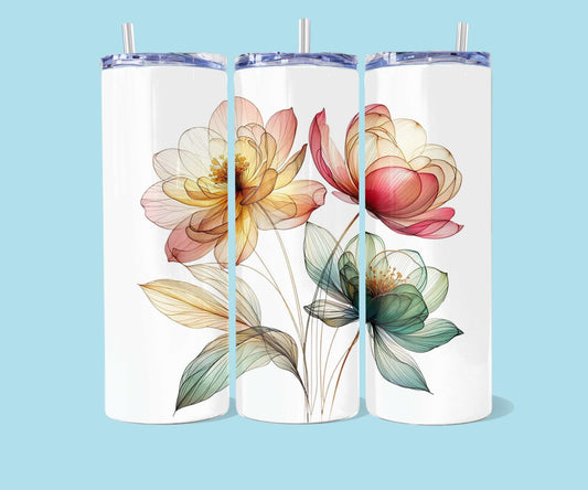 20oz Flowers No. 1