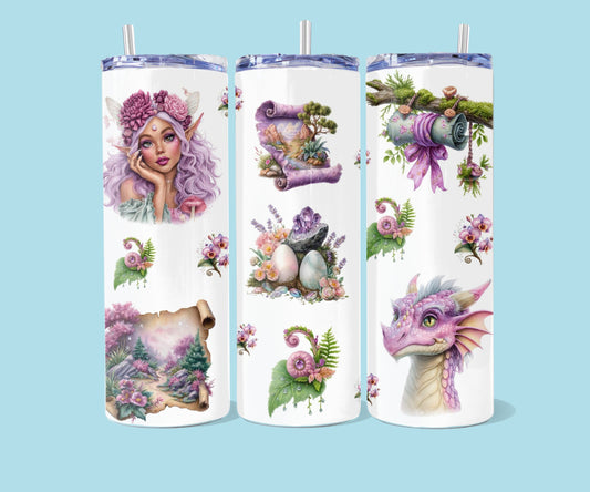 20oz Dragon Forest - Purple nr 3