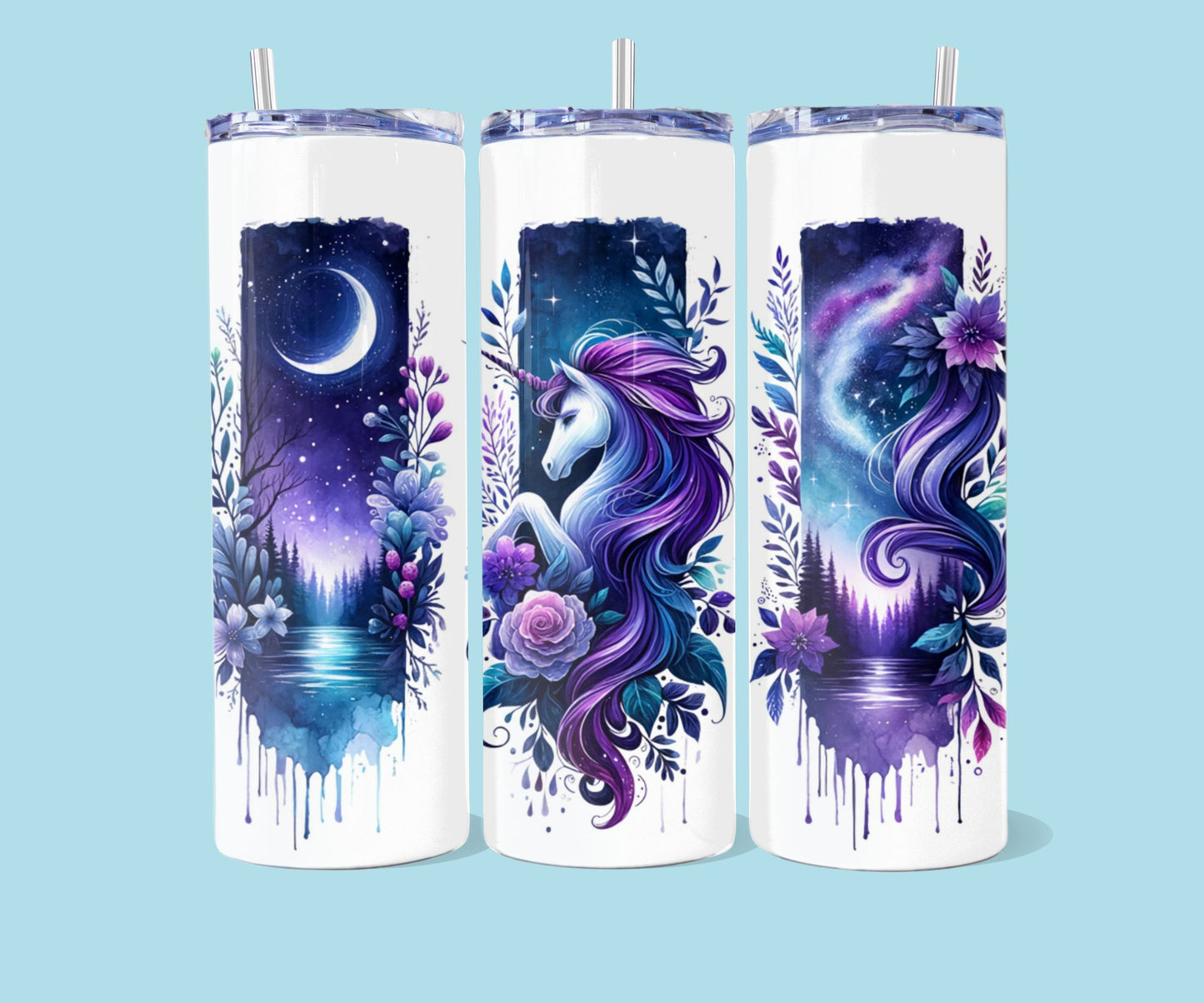 20oz Midnight unicorn