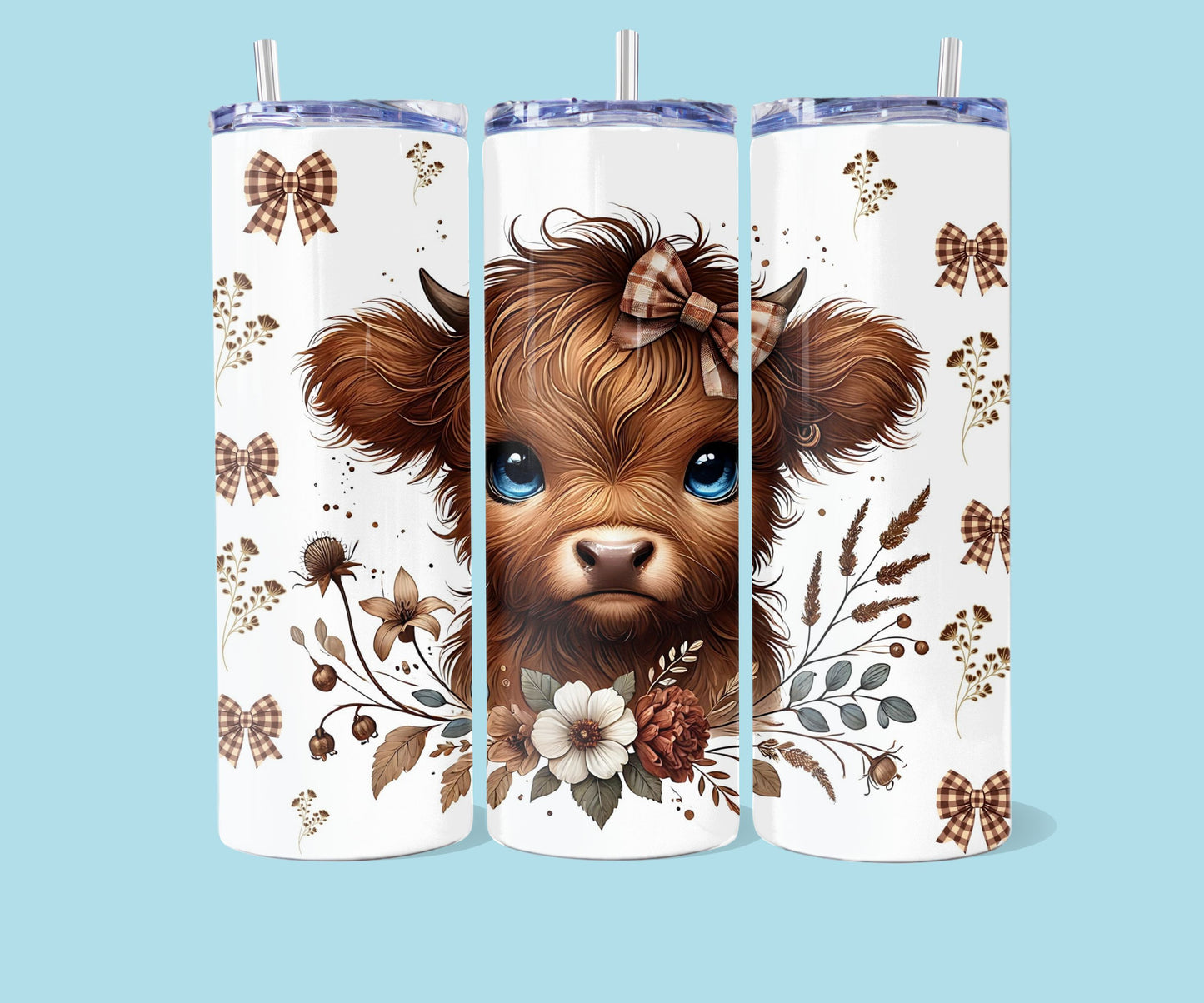 20oz Bruin highland koetje