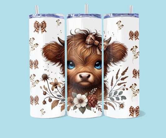 20oz Bruin highland koetje