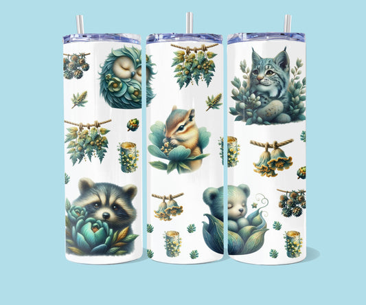 20oz Groen fantasy bos nr 1