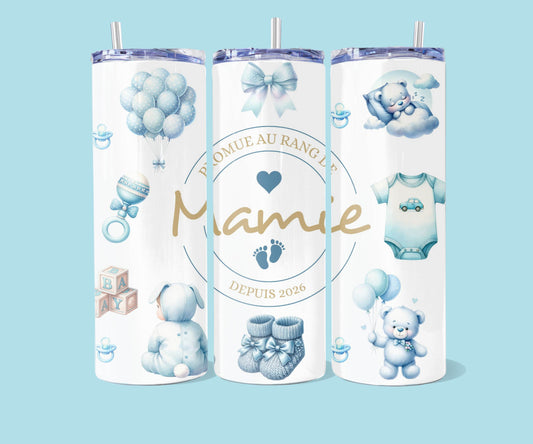 20oz Mamie - blue 