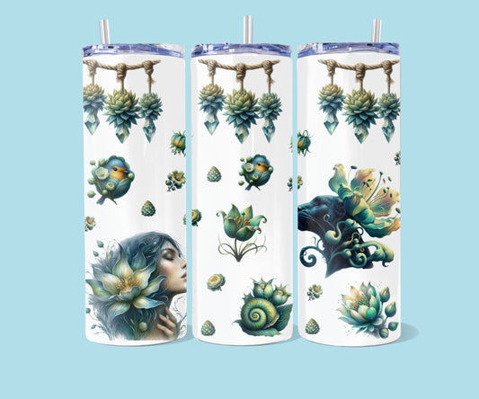 20oz Groen fantasy bos nr 2