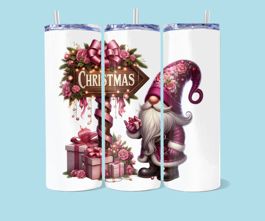 Nain de Noël rose 20 oz - Noël