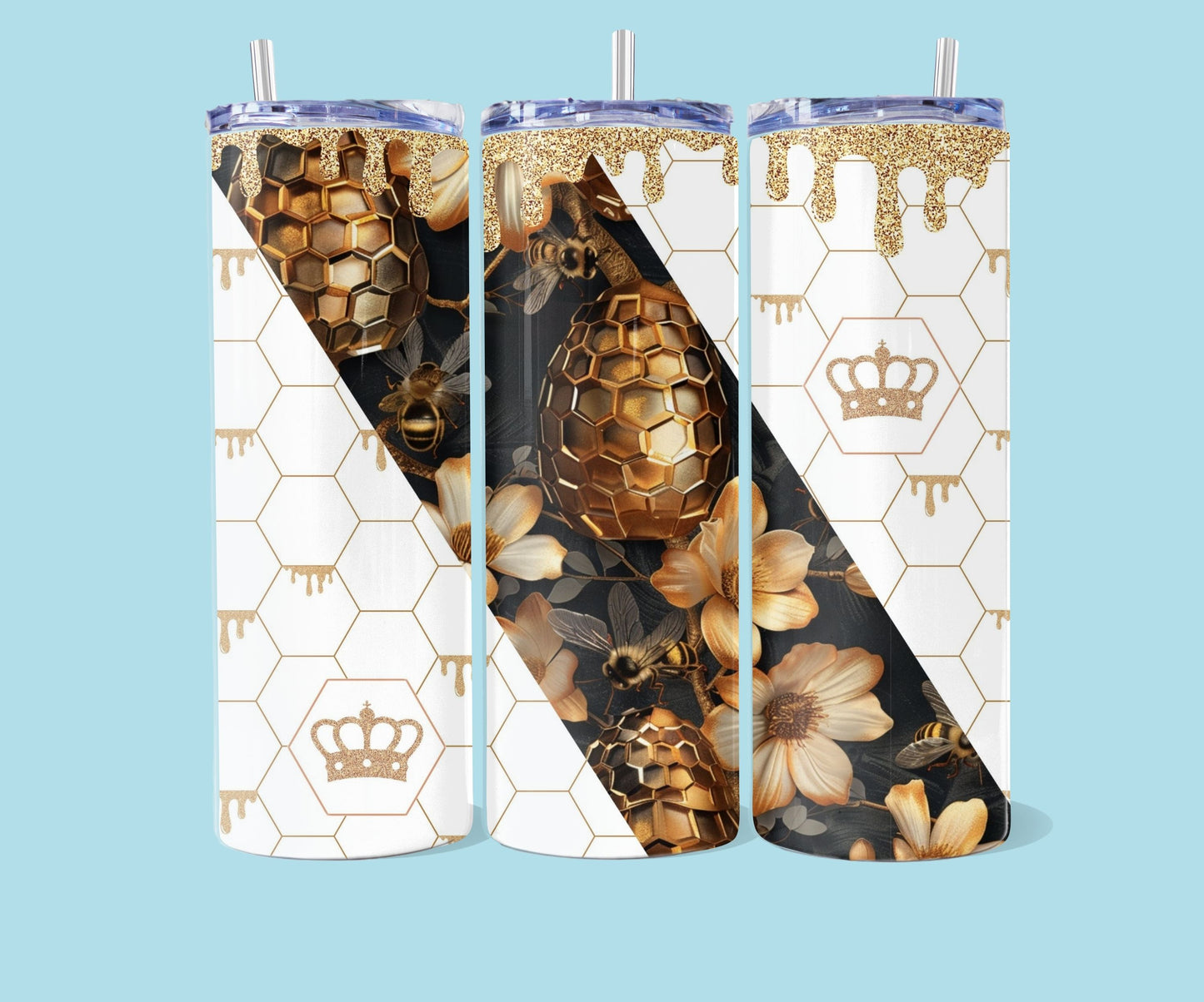 20oz Honeycomb - bee