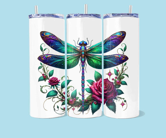 Bouteille Libel 20oz avec roses