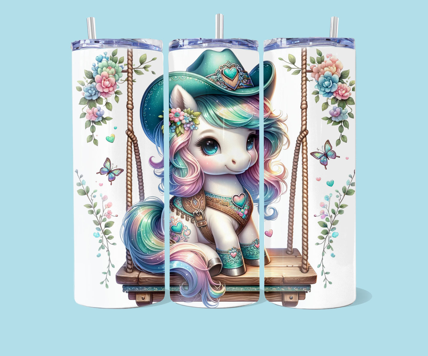 20oz Pony op schommel